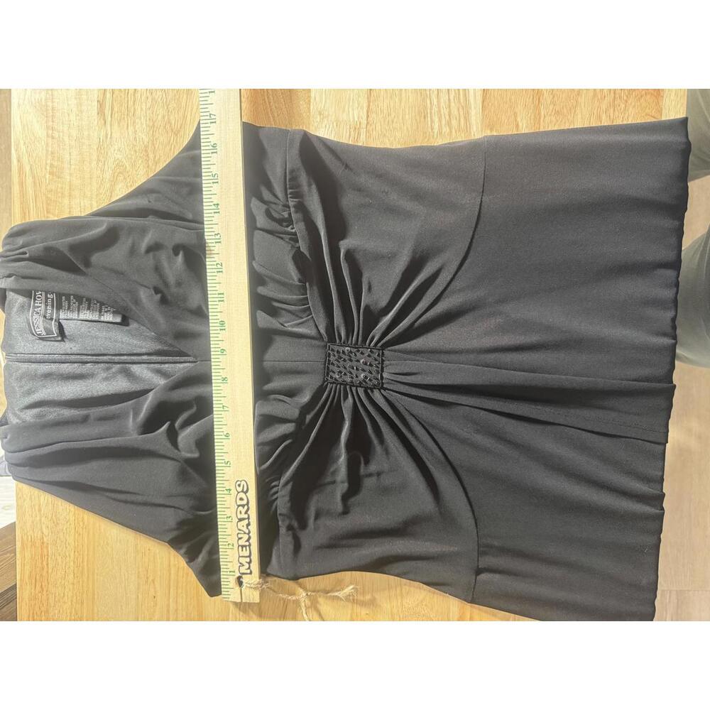 Jessica Howard Black Sleeveless Dress